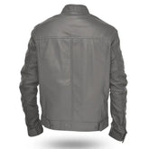 Herren Transformers 3 Shia LaBeouf graue Lederjacke